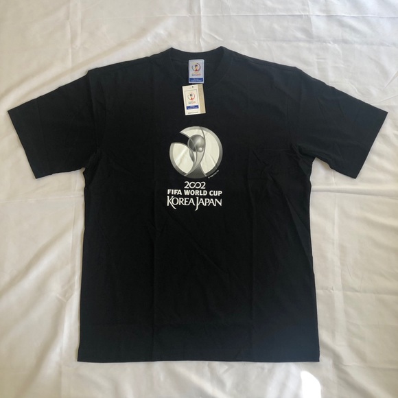 Official 2002 FIFA World Cup Korea Japan T-Shirt - Picture 1 of 3